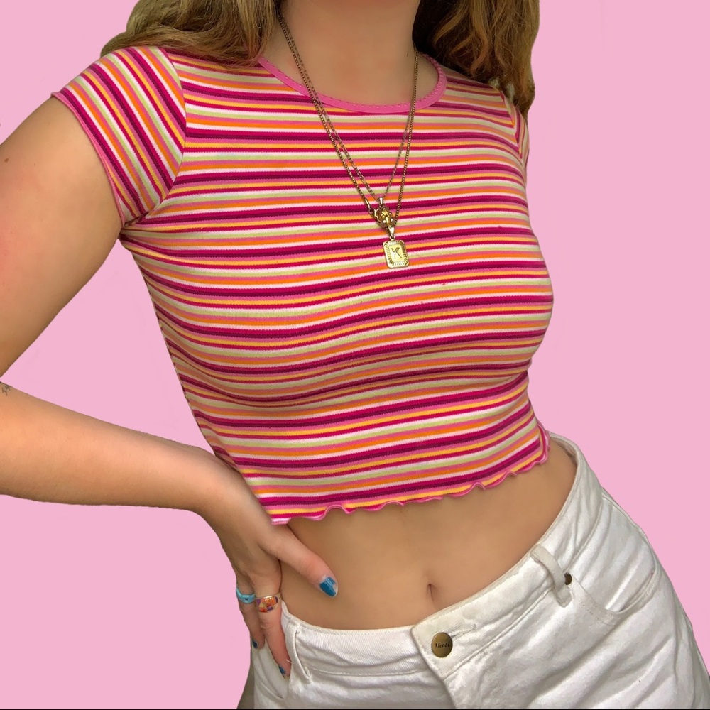 Striped Baby Tee